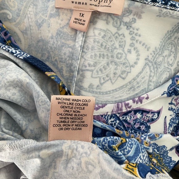 Philosophy tunic EUC - Picture 4 of 5